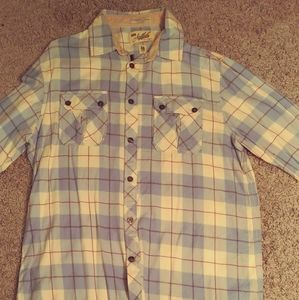 Artful Dodger Plaid Button Down Shirt Sz 2XL